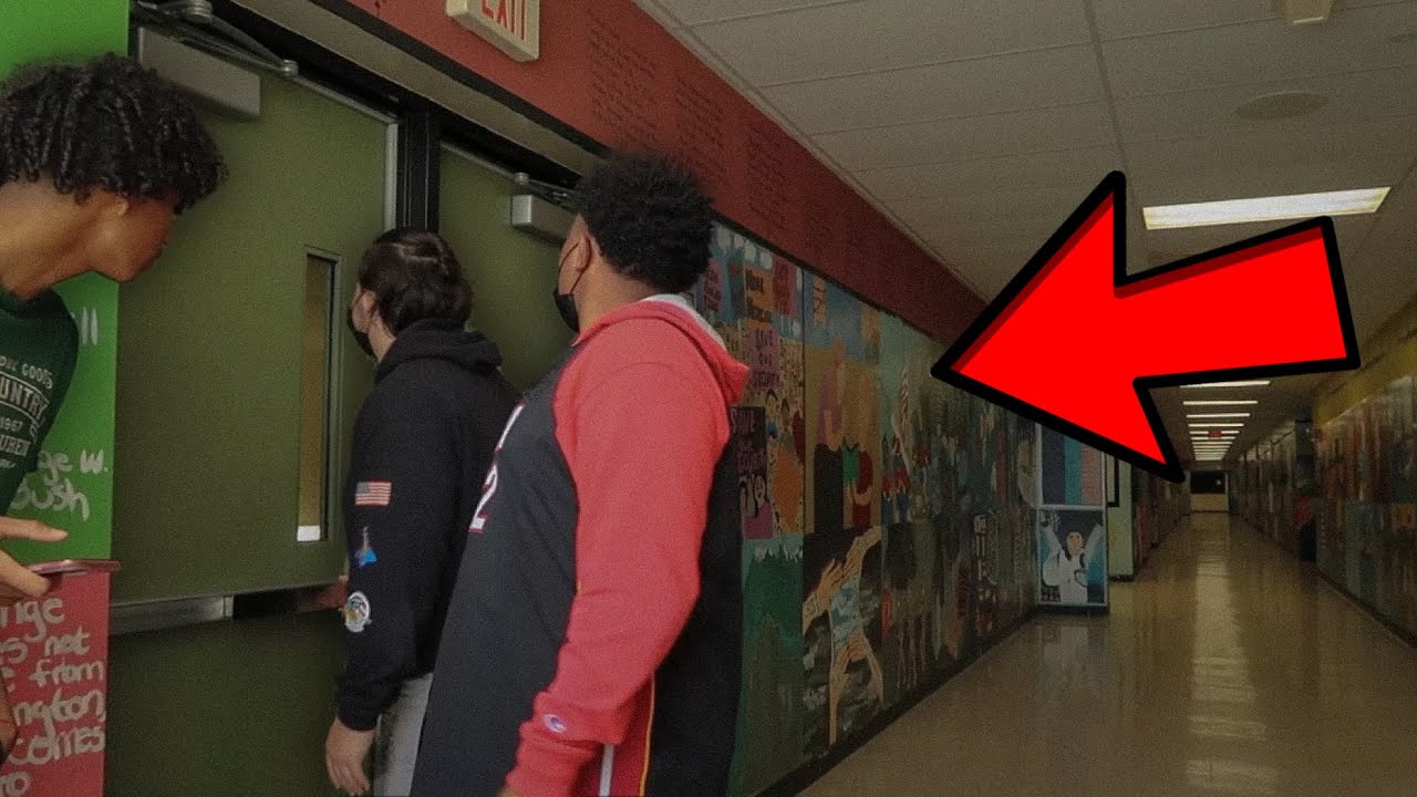 SECURITY CAUGHT US DOING THIS AT SCHOOL…