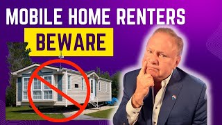Mobile Home Renters BEWARE I'm Taking Back My Land!