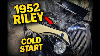 1952  Riley RMF  cold start up and road test