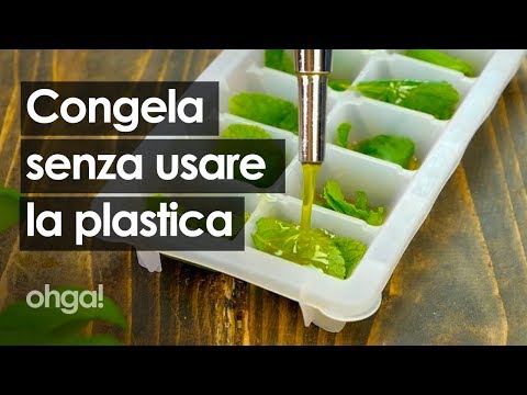 Video: Come Congelare Gli Alimenti Senza Plastica