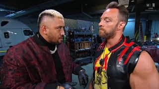 Solo Sikoa & LA knight backstage segment _ WWE Raw 7 September 2026