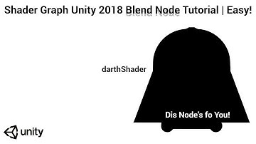 Shader Graph Unity 2018 Blend Node Tutorial | Easy!