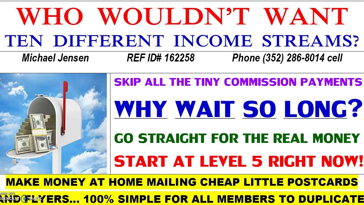 Get Paid Daily For Mailing Flyers And Postcards YouTube