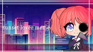 Sunset lover même / ccp ibispaint / i trainning myself .. :c