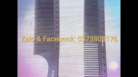 Tổng hợp các loại lược cắt tóc nam nữ cho barber shop và salon tóc (0373803176)