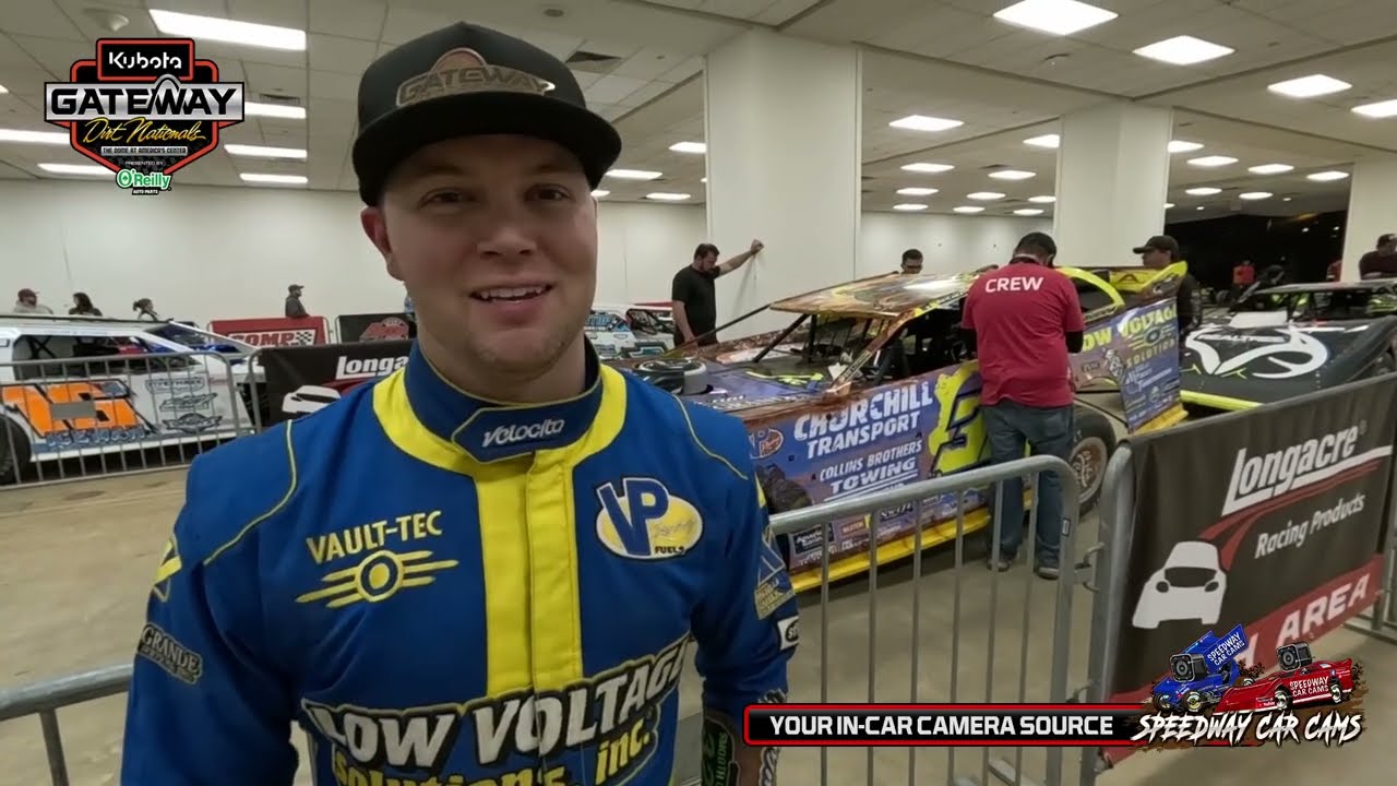Winner #32 Bobby Pierce - Gateway Dirt Nationals 12-6-25 - Super Late Model A-Main - In-Car Camera
