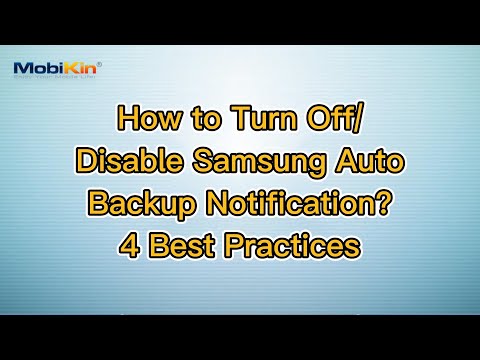 How to Turn OffDisable Samsung Auto Backup Notification? 4 Best Practices