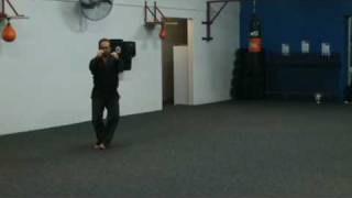 Shihan Simon Forster Chief Instructor Of Hakkaku Do Performing Sansaru Kata