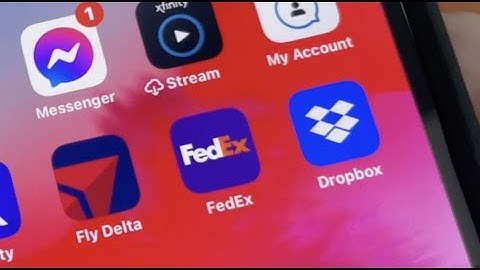 Overview of Dropbox on iPhone 13