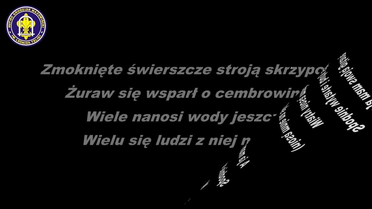Krajka z linią melodyczną