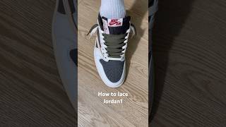 How To Lace Nike Air Jordan 1-Style