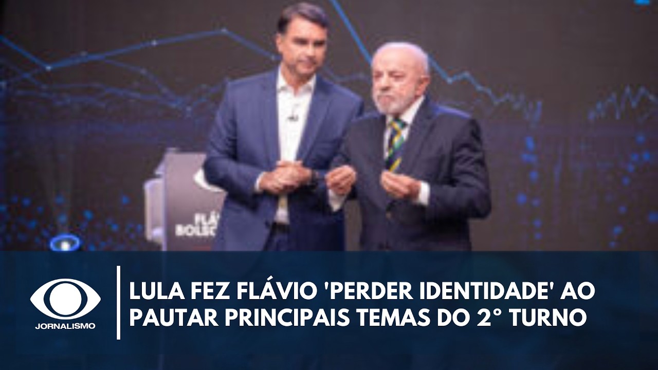 Lula fez Flávio 'perder identidade' ao pautar principais temas do 2° turno | Band Eleições 2026