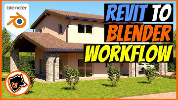 REVIT + BLENDER: create a SINGLE-FAMILY HOUSE