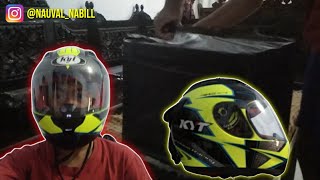 UNBOXING HELM KYT RC7 MURAH MERIAH