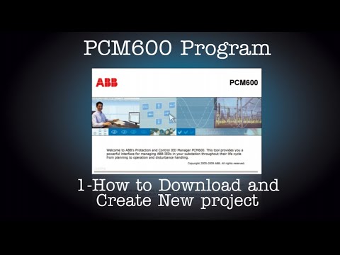 PCM600 | Download and Create New Project & connectivity package | Part 1