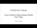 Build Naive Bayes Model from Data