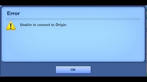 The Sims 3: Launcher: Unable to connect to Origin (Solution)