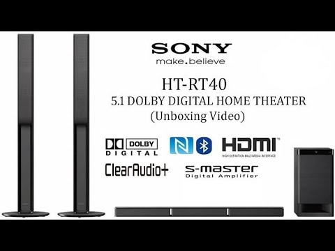 Home Theater - Sony HT-RT40 5.1 | Unboxing & Review