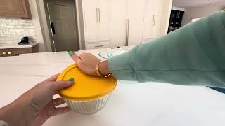 Review: Pyrex 8 Piece Ribbed Bowl Set with Colored Lids