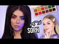 TESTING SOPH x MAKEUP REVOLUTION! My honest thoughts.. (Pride Rainbow Eye Tutorial)