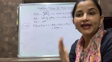 Addition theorem of probability: practical questions.