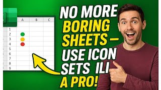 How to Use Icon Sets in Excel | Conditional Formatting Explained | Excel Icon Sets Tutorial #excel