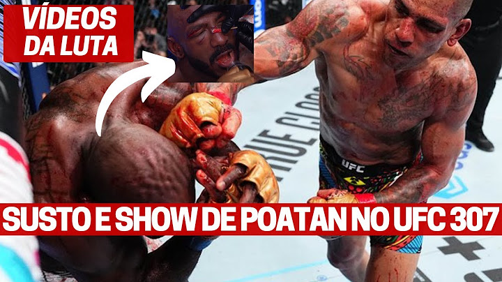 VIDEO LUTA ALEX POATAN LEVA SUSTO, MAS VENCE KHALIL ROUNTREE POR NOCAUTE NO UFC 307