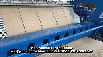 Complete guide how to produce honeycomb core| honeycomb core machine