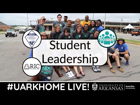 2022 Student Leadership & Programming | #UARKHOME Live!