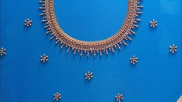 simple and elegant butta design #aariwork #viral #trending #youtube #video