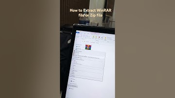 How to extract winrar file zip file #rarfile | how to open .rar files,