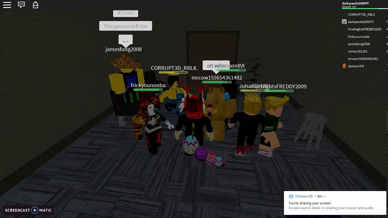 Roblox Mansion With Samsonxvi And James Rblx And Flamingo Youtube