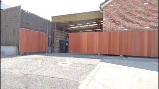 Download Lagu SEA Snelle Schuifpoort Automatisatie | Houten Poort | Saturn 1200 Fast I 32cm per/sec MP3