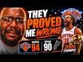 I WAS WRONG ABOUT THE KNICKS…