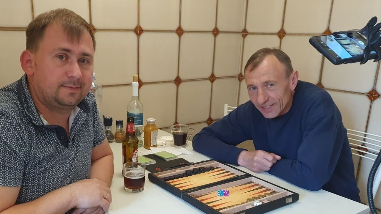 Nardgammon (Match 3pts): Friendly match in Rome, Italy - YouTube