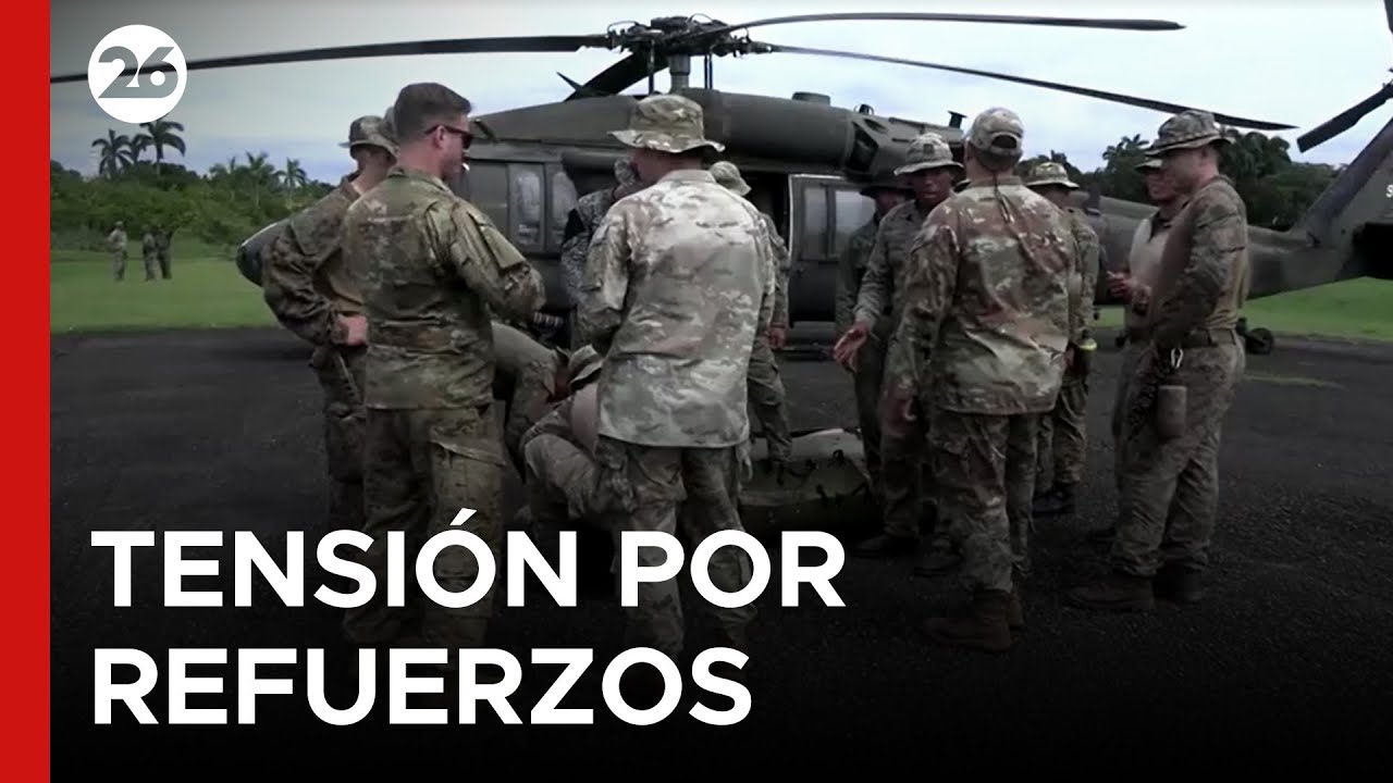 🚨 TENSIÓN | EEUU se refuerza con más de 7.000 soldados, destructores y bombarderos