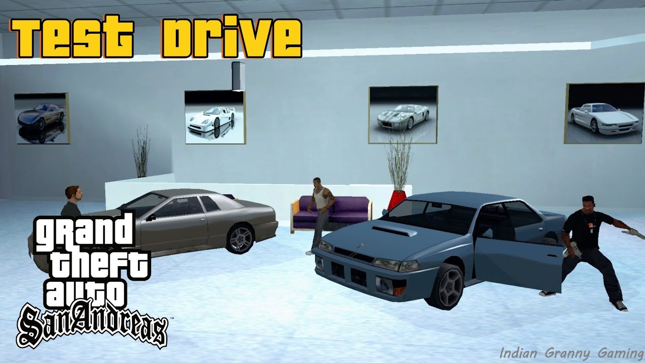 レア物PC版GTASA GTA San Andreas - Test Drive || No Cheats || No Mods || 60 fps