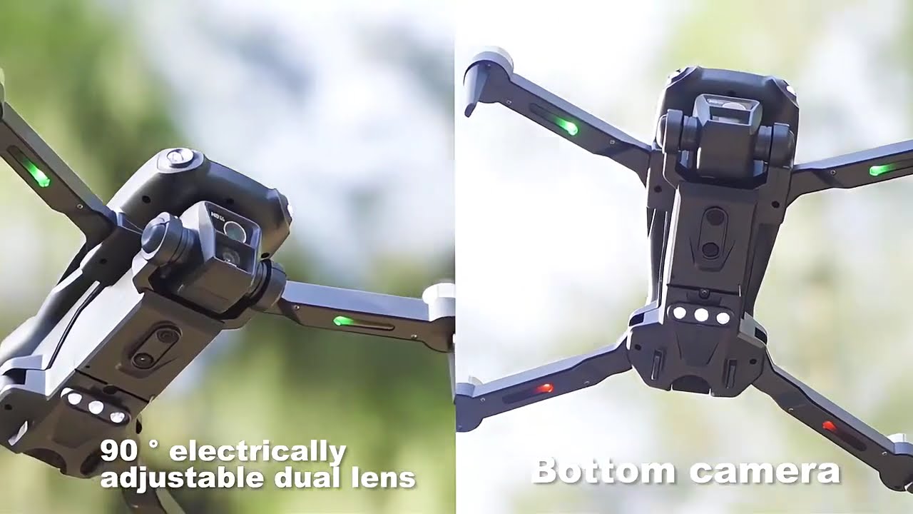 P25 8K HD Camera Drone | Foldable RC Quadcopter with Obstacle Avoidance & Dual Lens