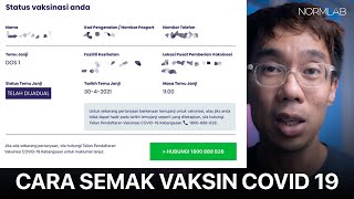 Semak vaksin