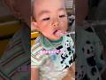 1歳半かき氷デビュー🍧 #赤ちゃん #赤ちゃんのいる生活 #baby