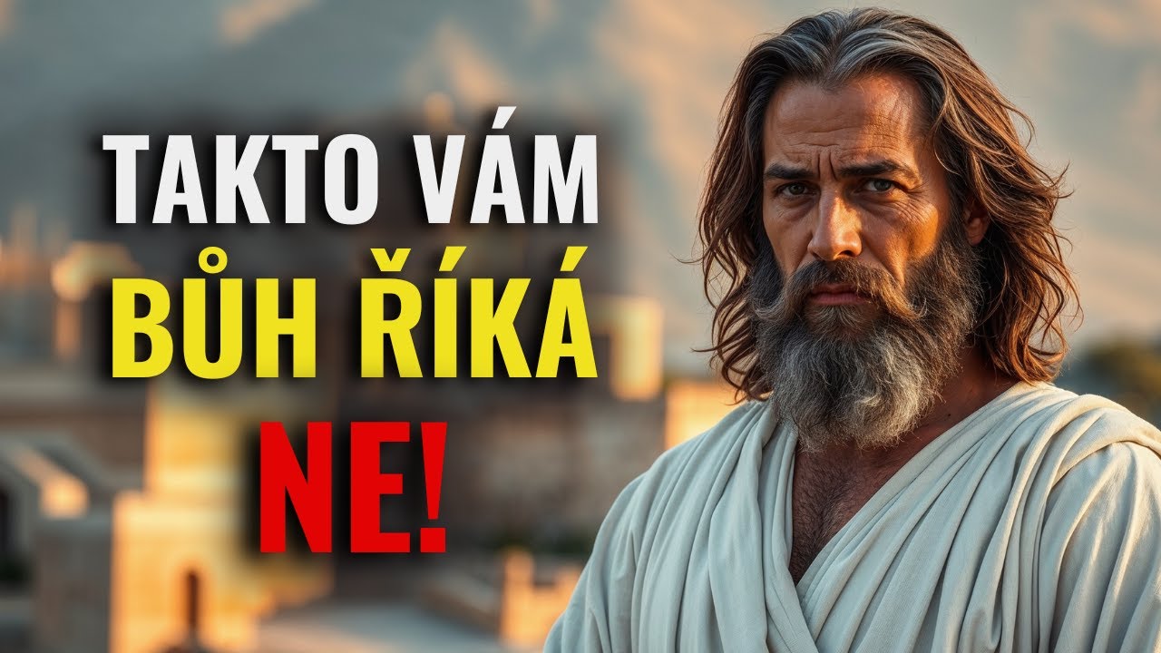 Bůh s vámi komunikuje... takhle vypadá jeho „NE“