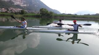 Canoe sprint Training Camp in Italy 2013