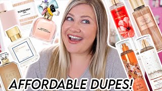 AFFORDABLE FRAGRANCE MIST DUPES FOR HIGH END PERFUMES!