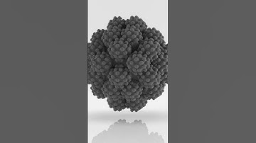 146-Neighbor 3D Cellular Automaton Growth Case {1} After 83 Steps #houdini #mathart