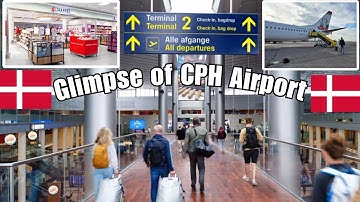 POV Walkthrough | 🇩🇰 Copenhagen Airport (Kastrup) Terminal 2 | Faceless Travel Experience