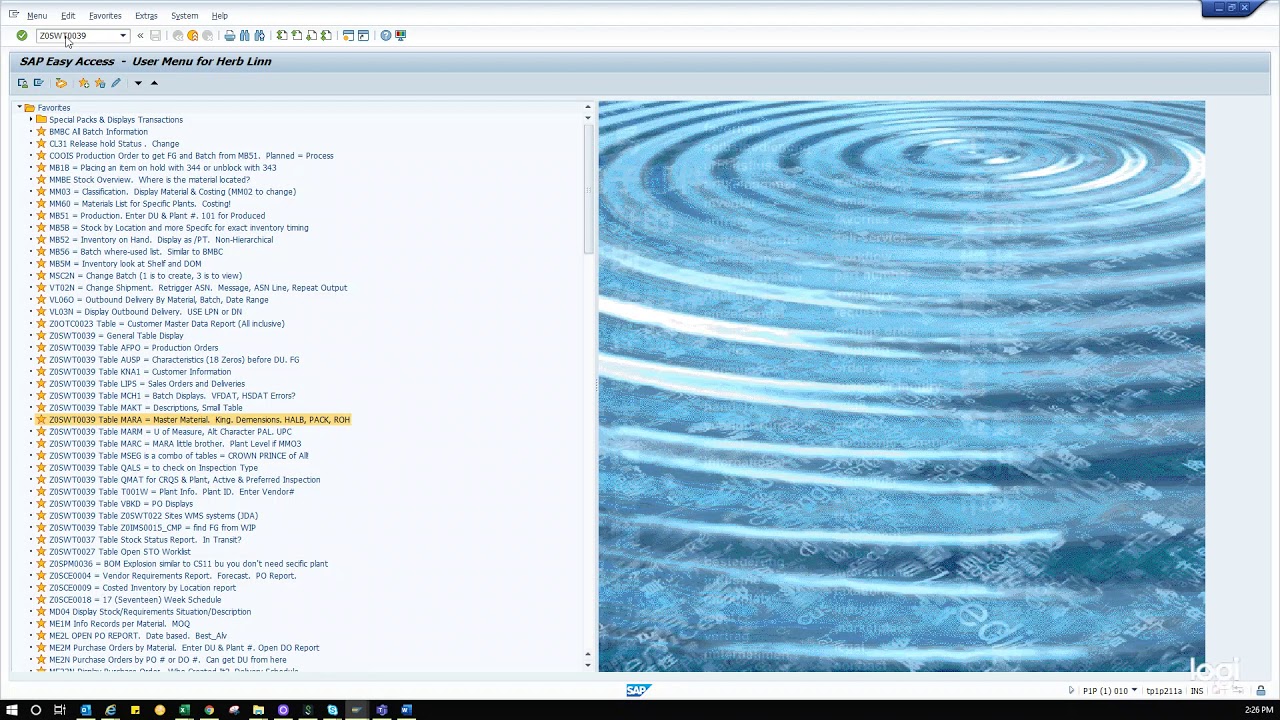 12+ Sap Table Mara GedeonSethu