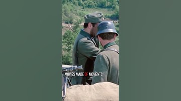 Two German soldiers who had fought all over Europe were killed by partisans like idiots.(The Bridge)