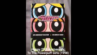 Happy 25Th Anniversary To The Powerpuff Girls 1998