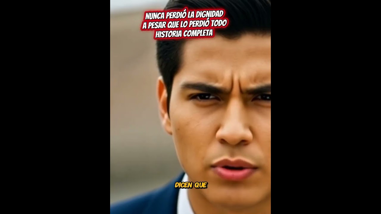 Nunca Perdió la Dignidad a pesar que lo perdió todo.# historias inspirada 