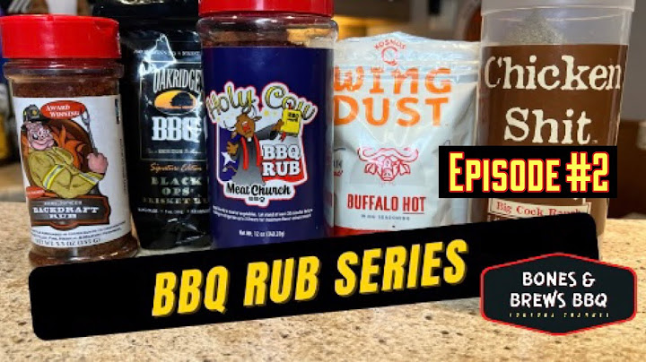 What is the most popular meat Church rub?